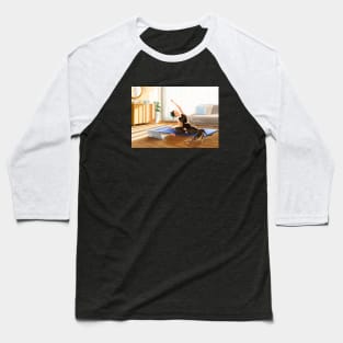 Let's do yoga Baseball T-Shirt